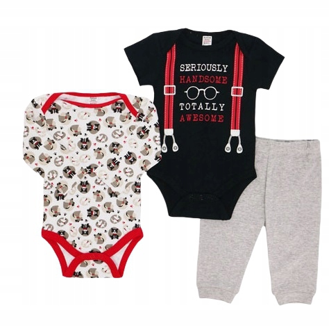 Body niemowlęce 2-PAK i Spodnie niemowlęce Komplet (1)